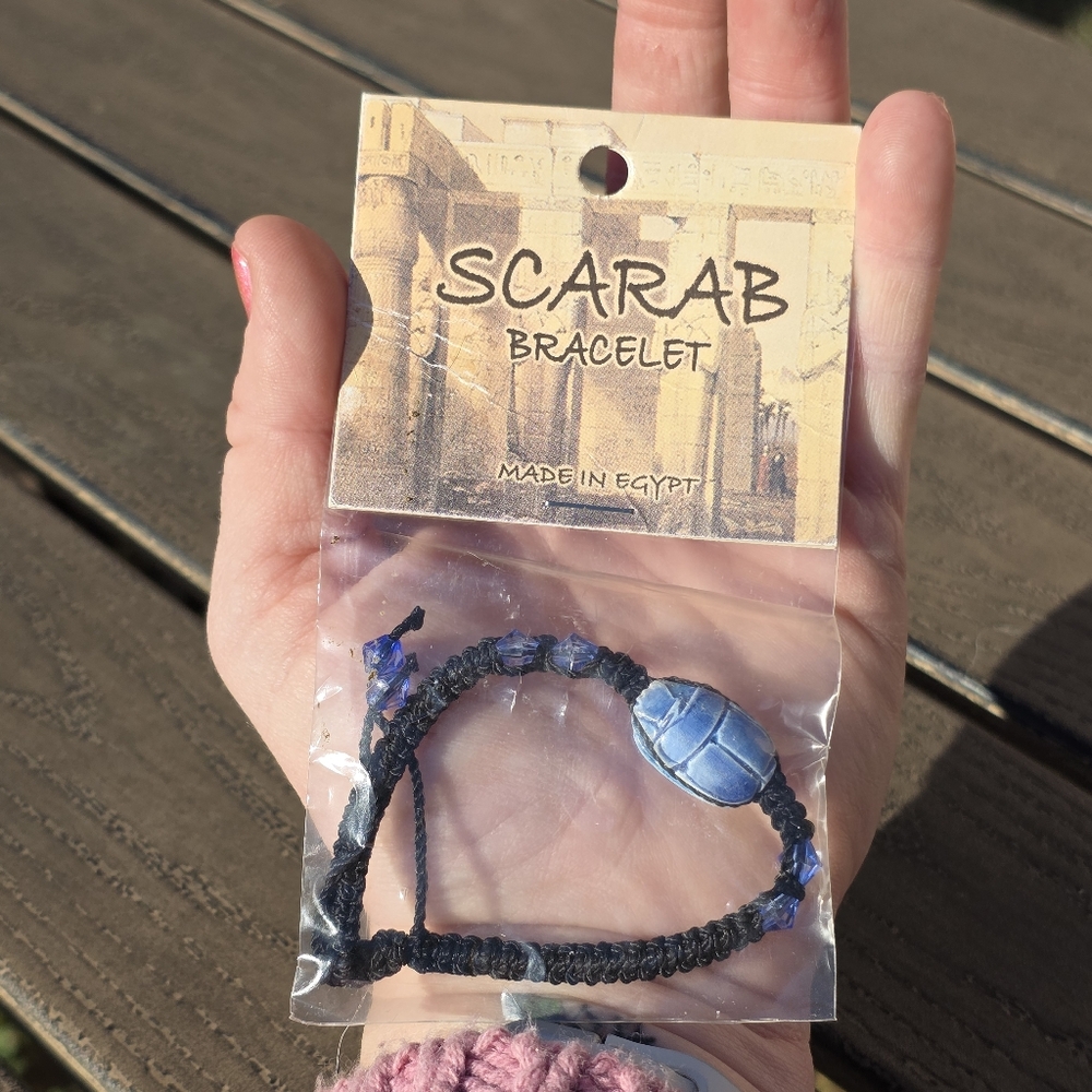 Authentic Egyptian Scarab Bracelet - Picture 5 of 5